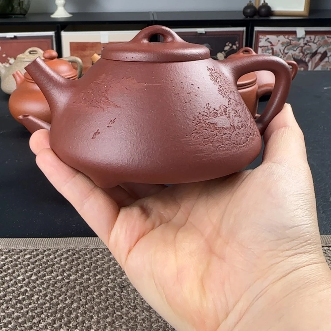 茶壶紫砂微瑕子冶