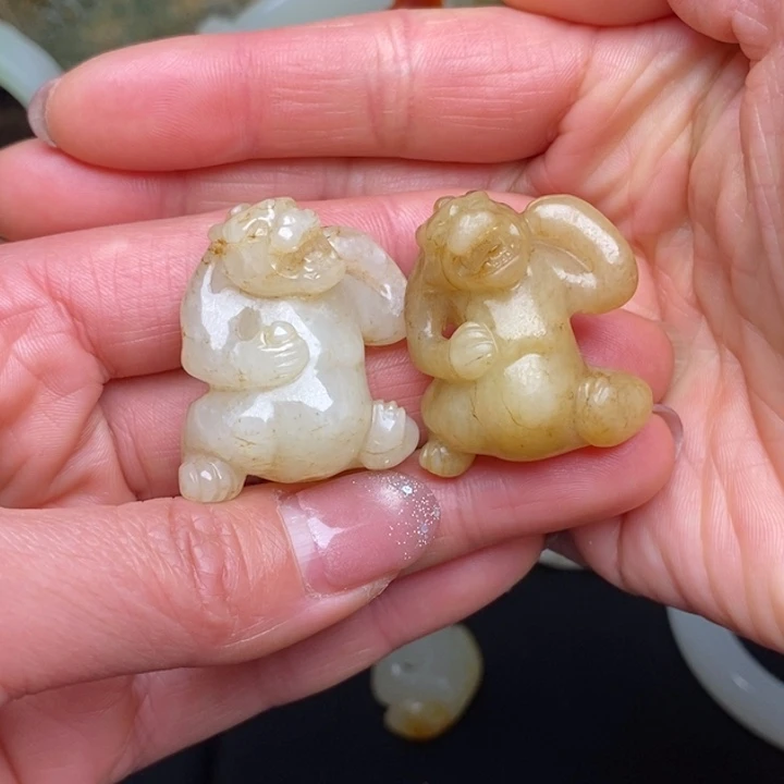 【闪购商品】和田玉挂件未镶嵌用****8