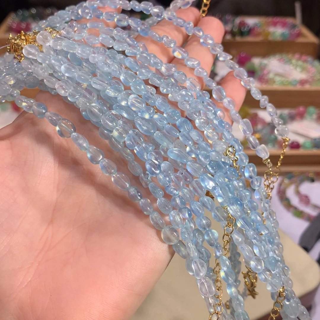 海蓝宝石手链未镶嵌