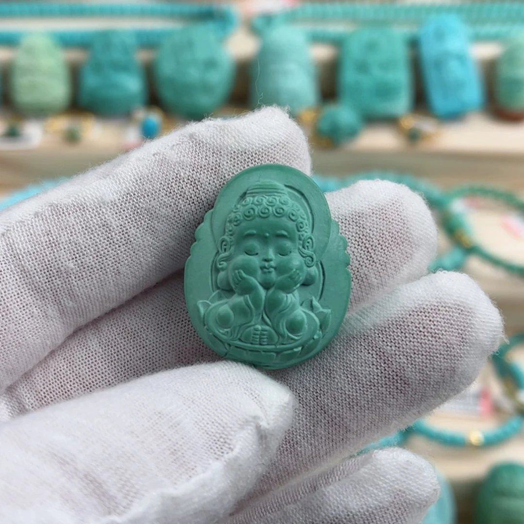 未镶嵌绿松石配饰