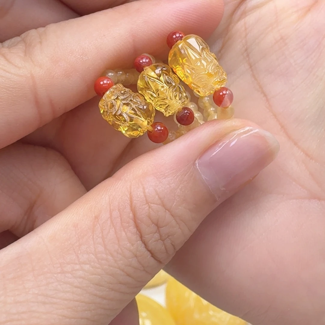 琥珀未镶嵌珠宝奇石配饰