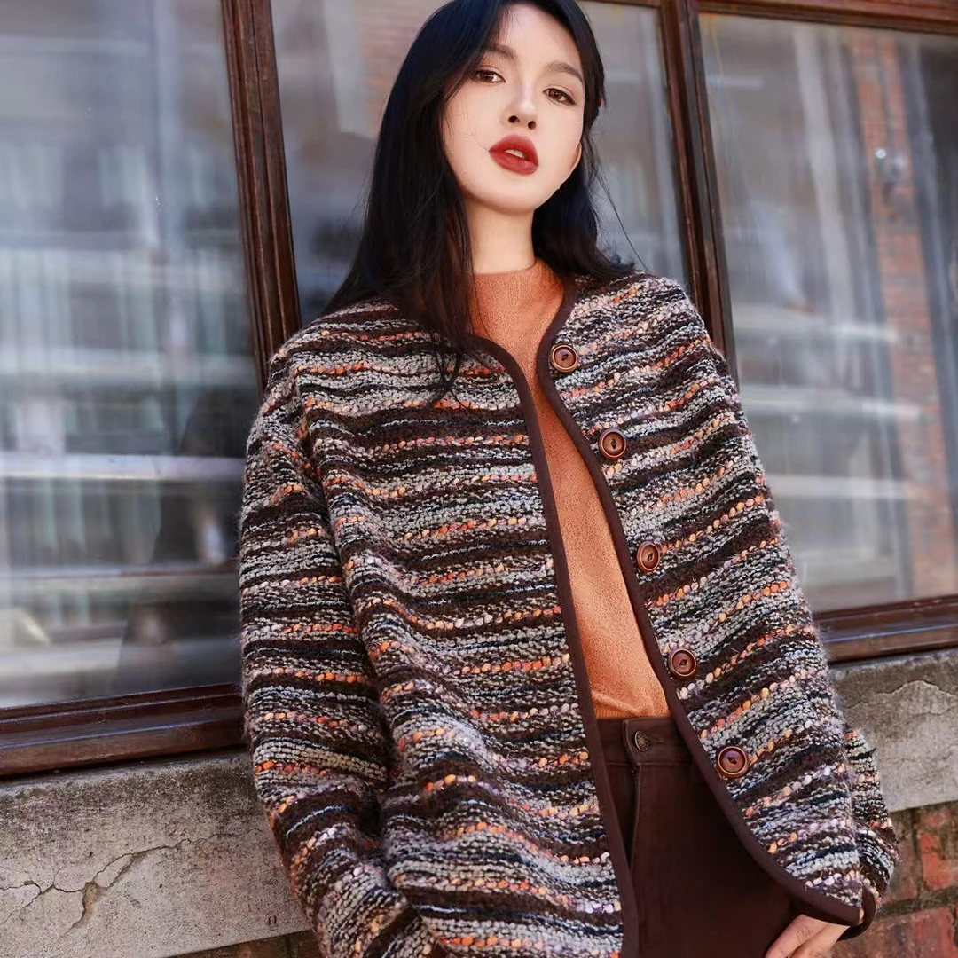 复古短款外套4101196