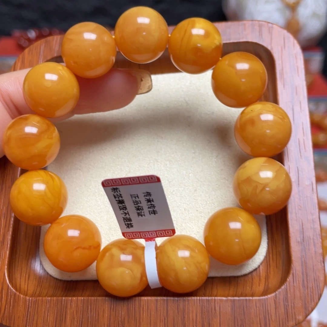 蜜蜡未镶嵌手链手串