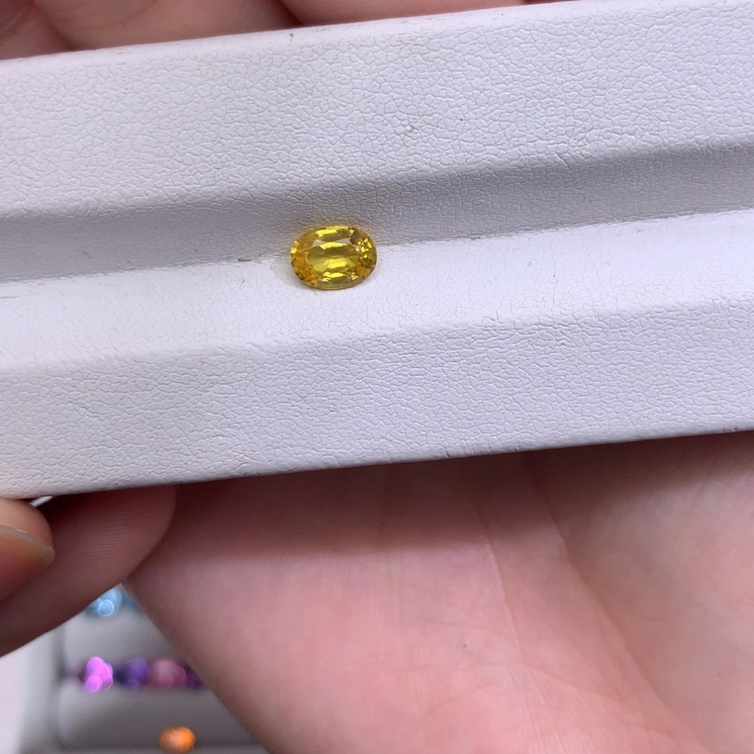 裸石蓝宝石5×7天然蓝宝石
