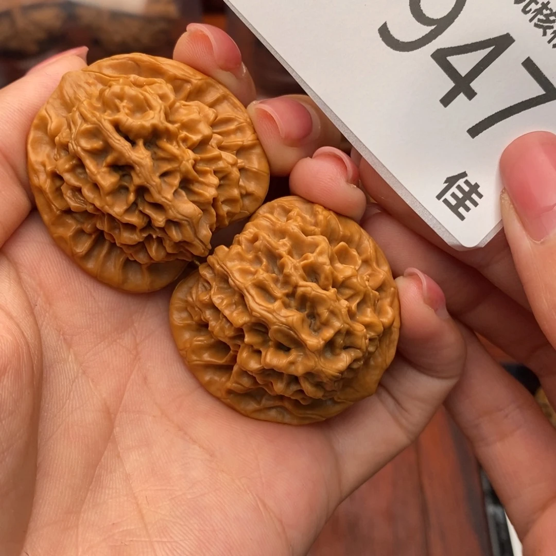 把件文玩核桃38秦闷