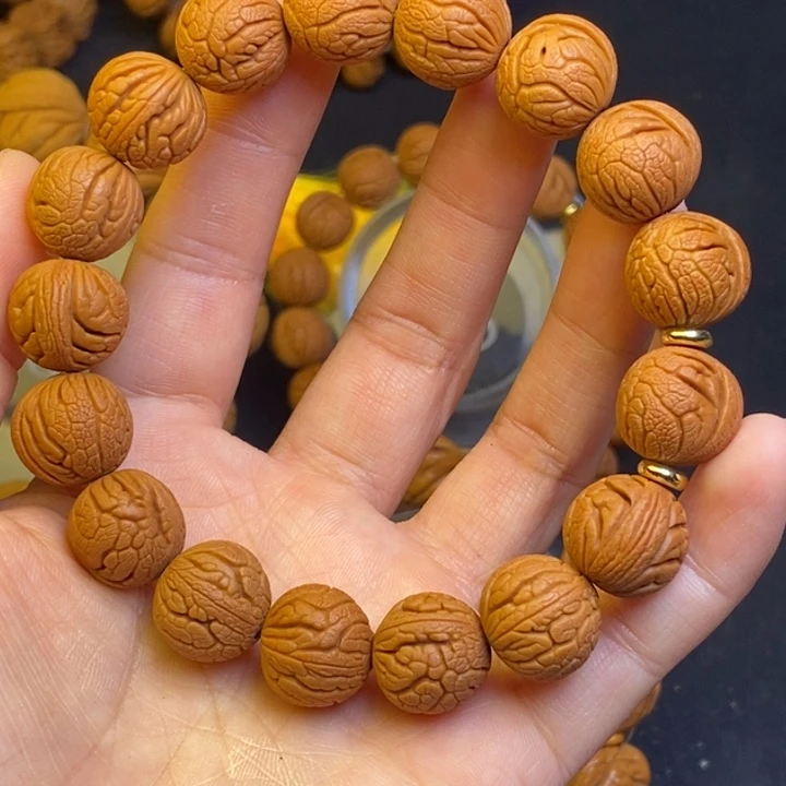 桃核吊坠秦岭龙纹桃核14尺寸