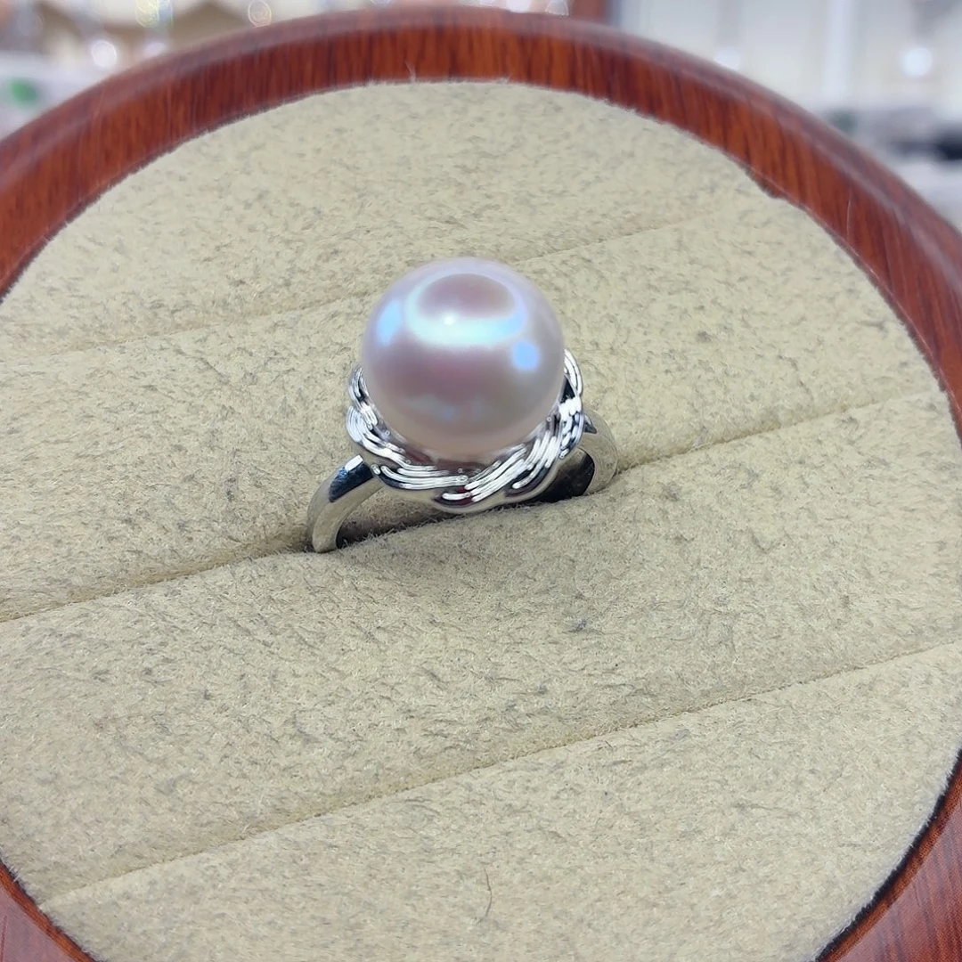 戒指淡水珍珠合金