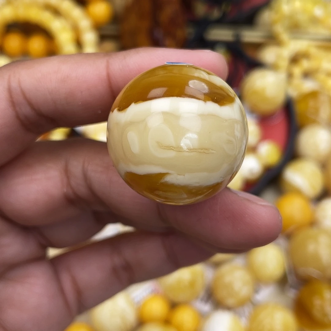 蜜蜡未镶嵌珠宝奇石粉29