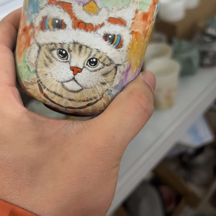 L***y陶瓷手工茶杯茶杯茶杯