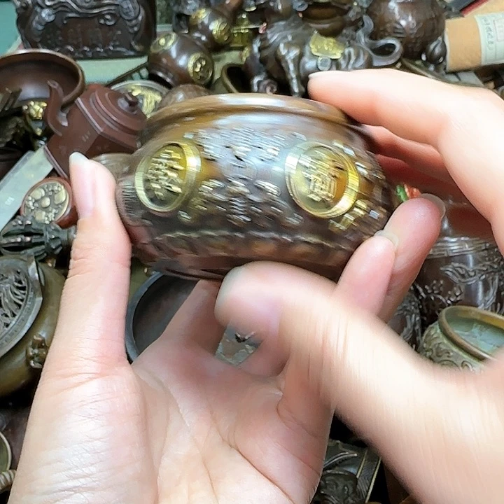 铜材质文玩客厅家具摆件