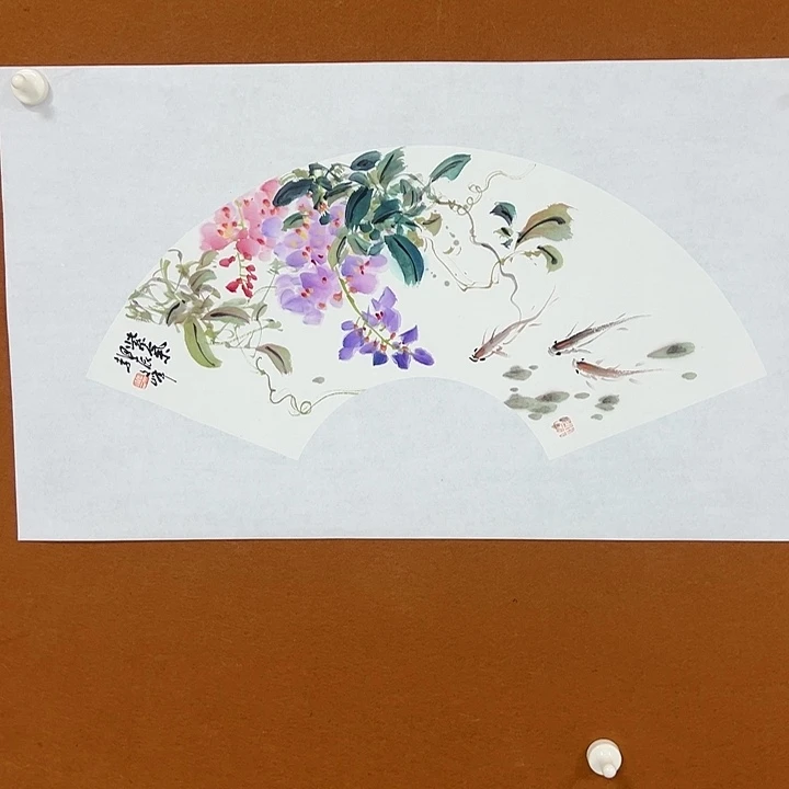 国画李文峰的画作