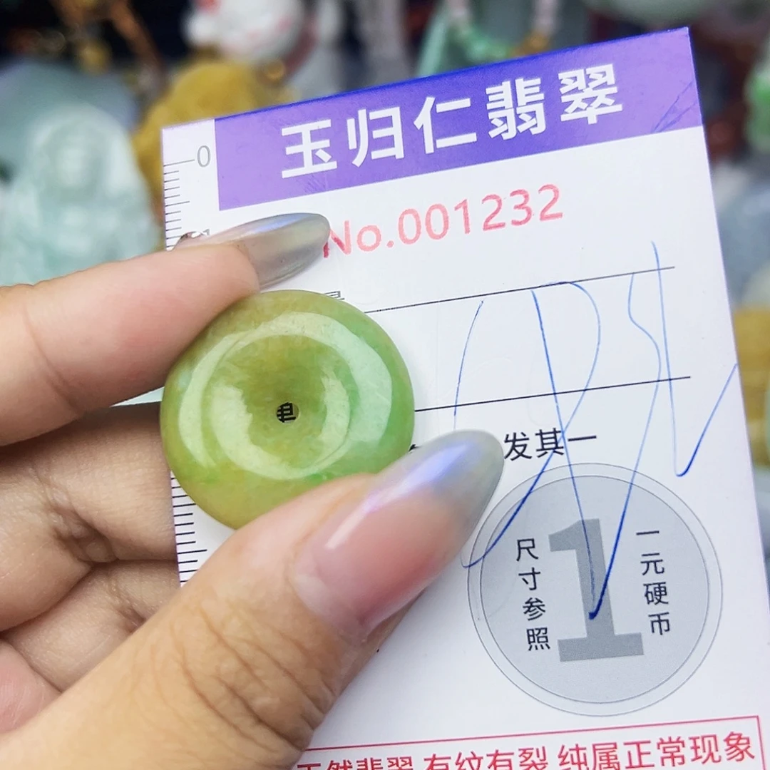 翡翠未镶嵌吊坠(不含链)Wwqw