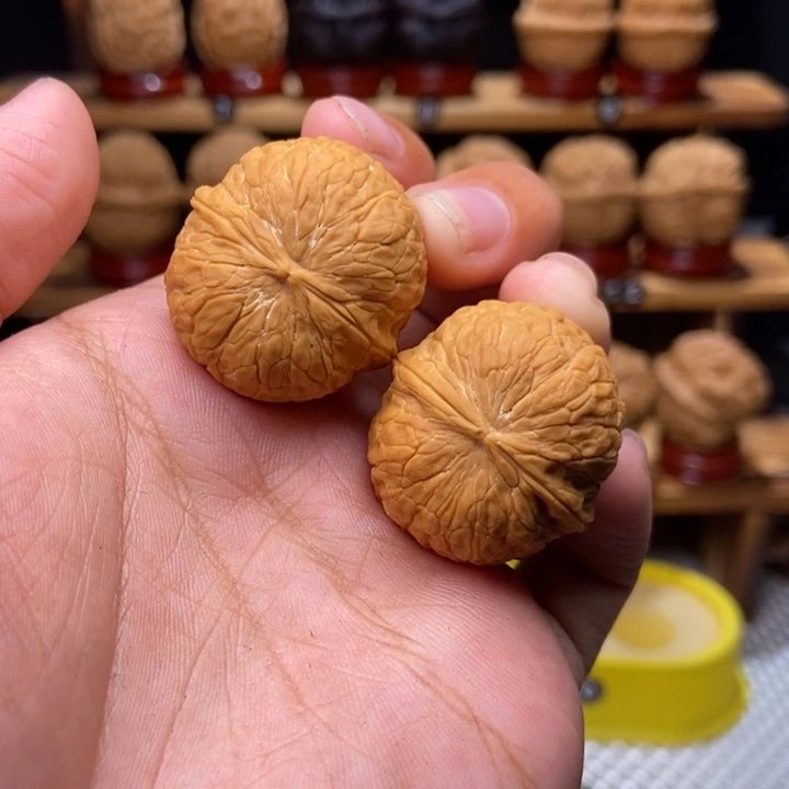 文玩核桃吊坠幸***呆小金豆67