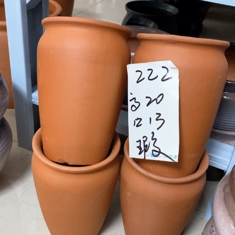 红陶粗陶花盆222