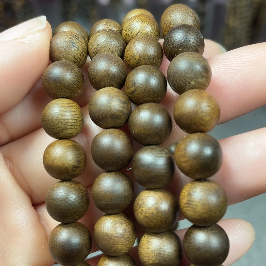沉香手串芽庄白棋