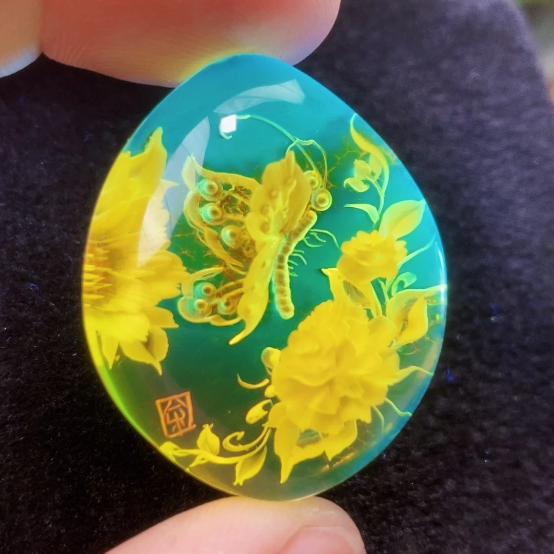 【闪购商品】金珀吊坠(不含链)未镶嵌