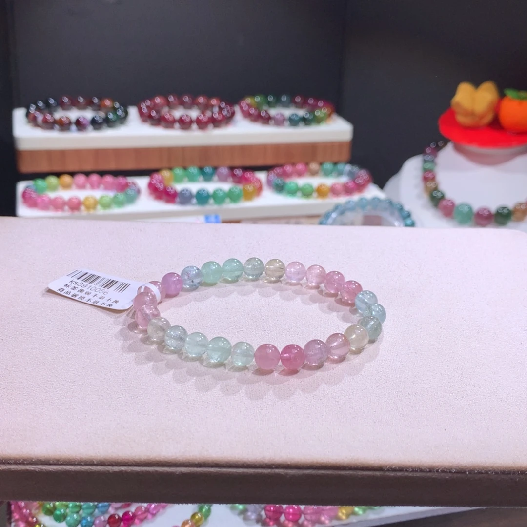 未镶嵌手链碧玺碧玺