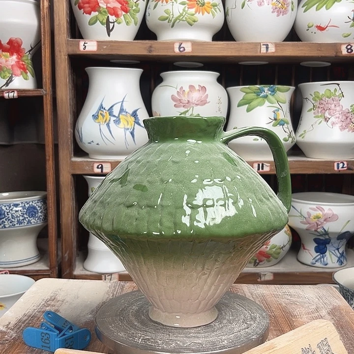 摆件157大微瑕新款陶瓷陶瓷