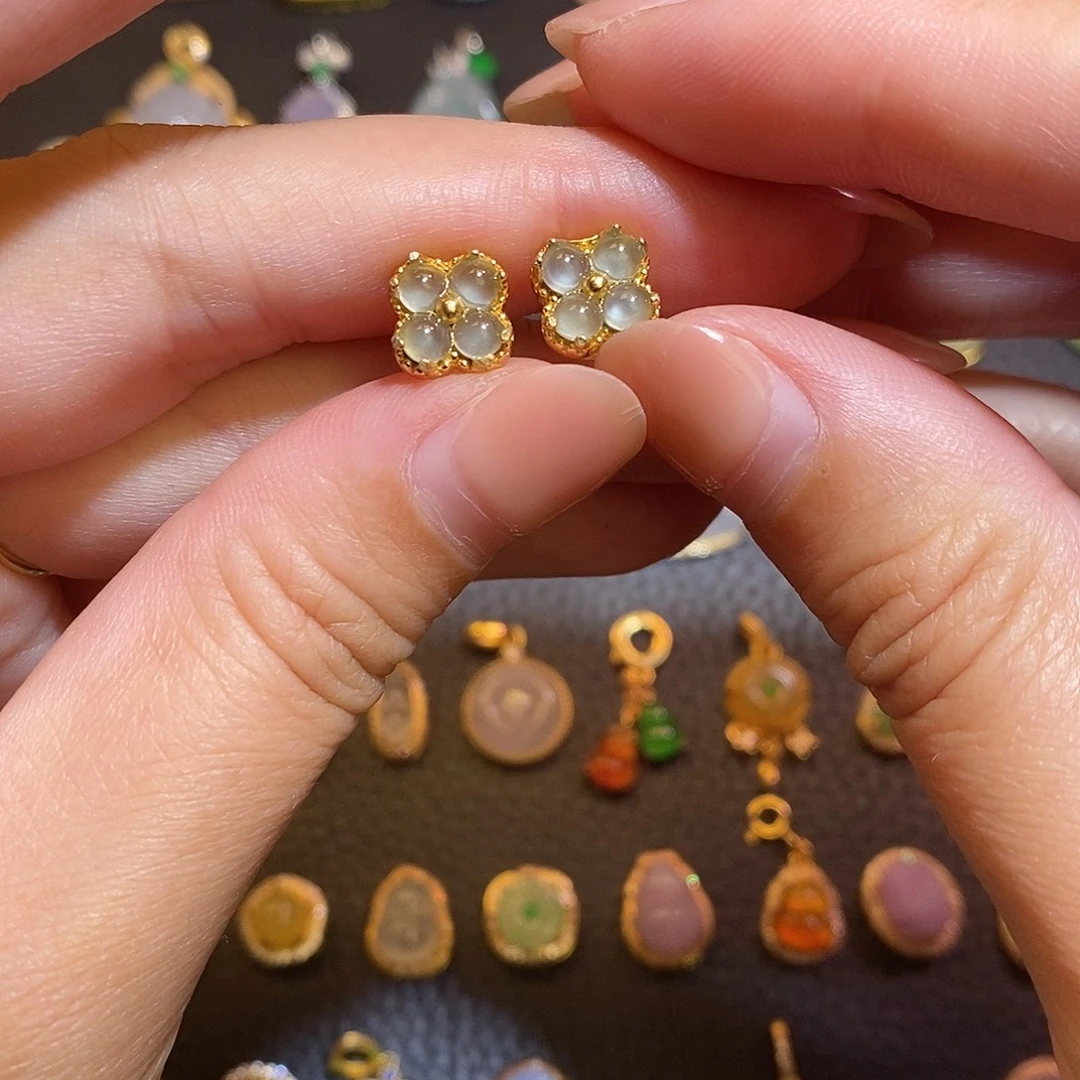 翡翠银S925镶嵌项链