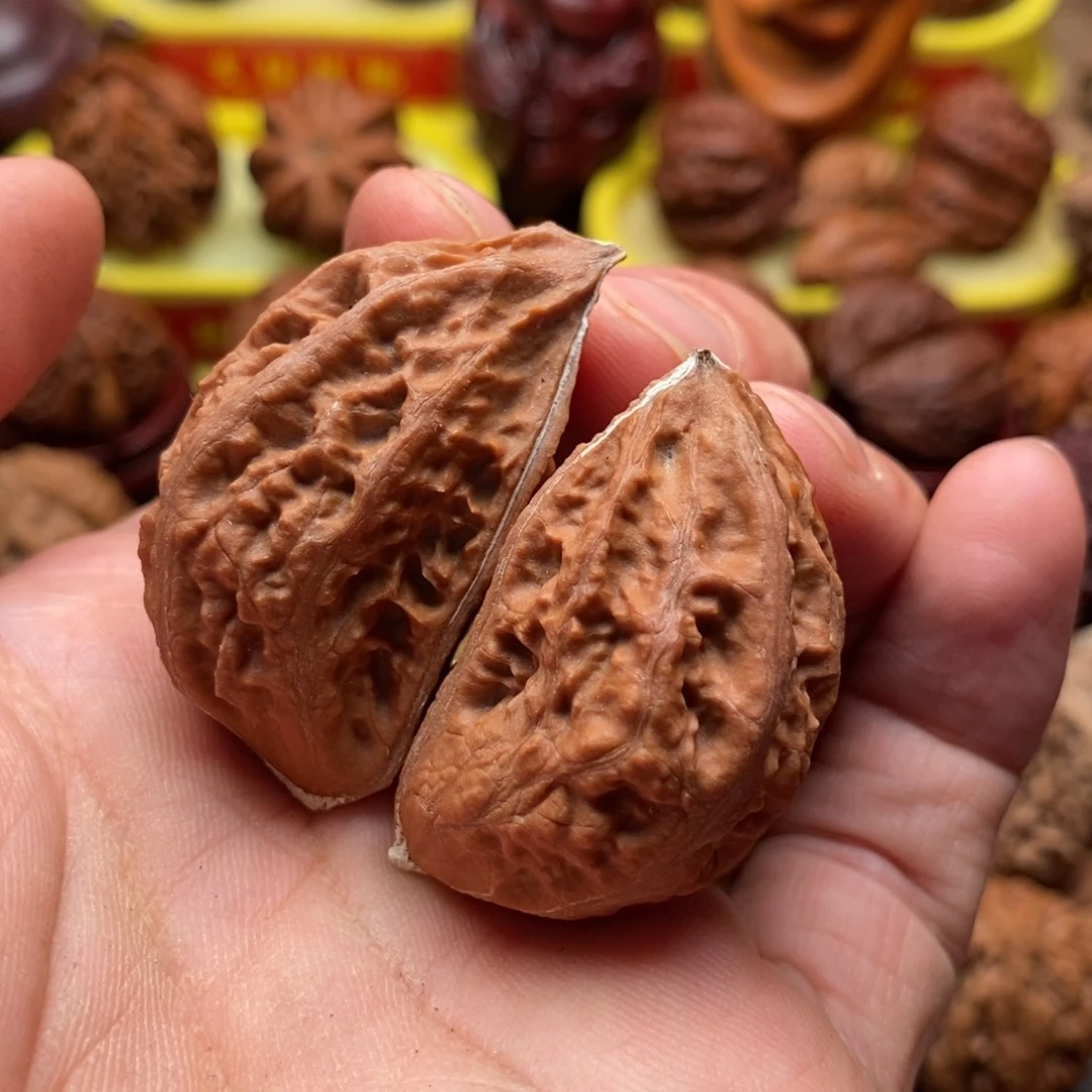 吊坠文玩核桃一大一小23