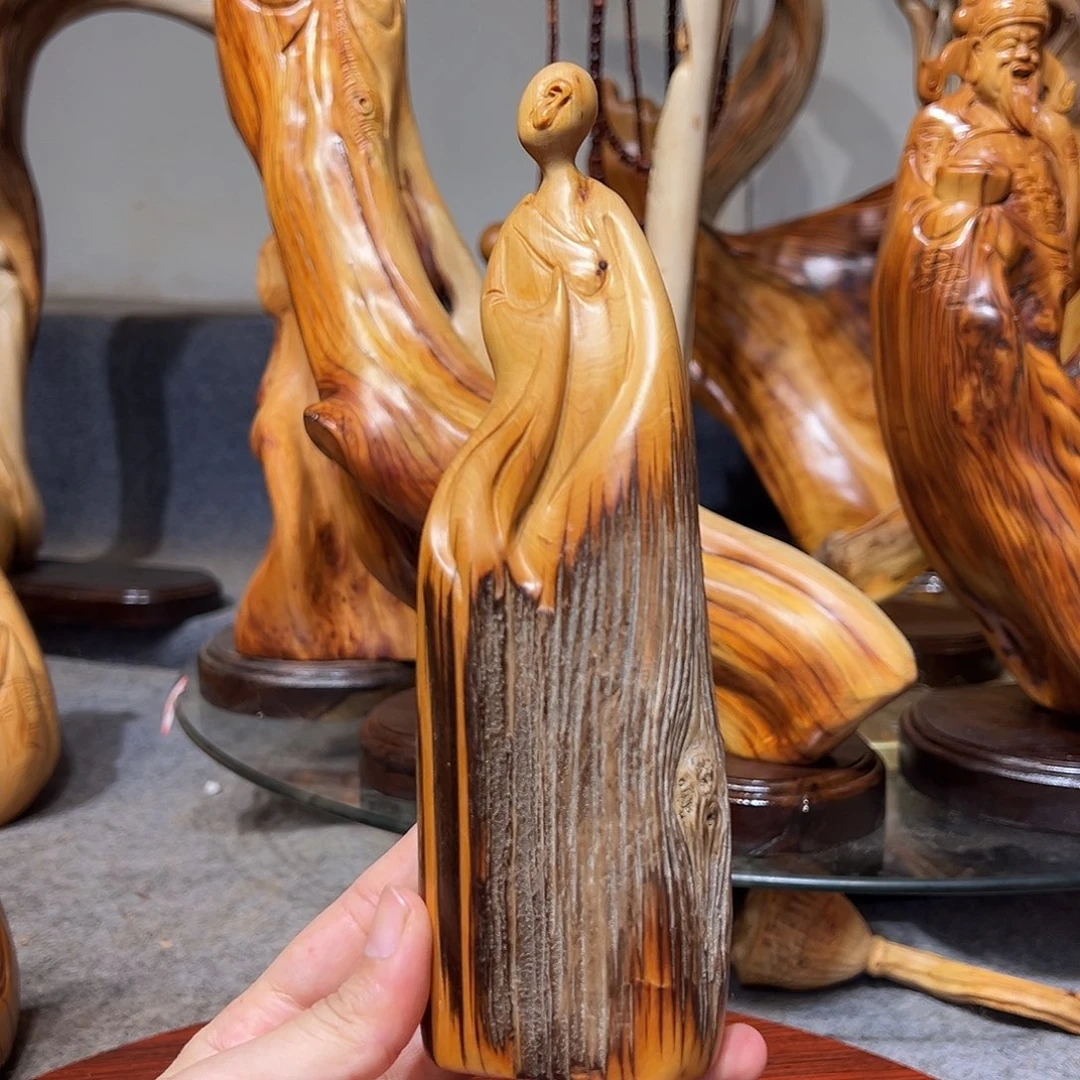 柏木（崖柏）崖柏木手把件摆件