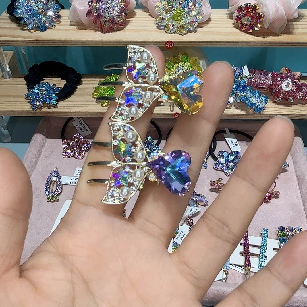 皮质铁合金发夹固定