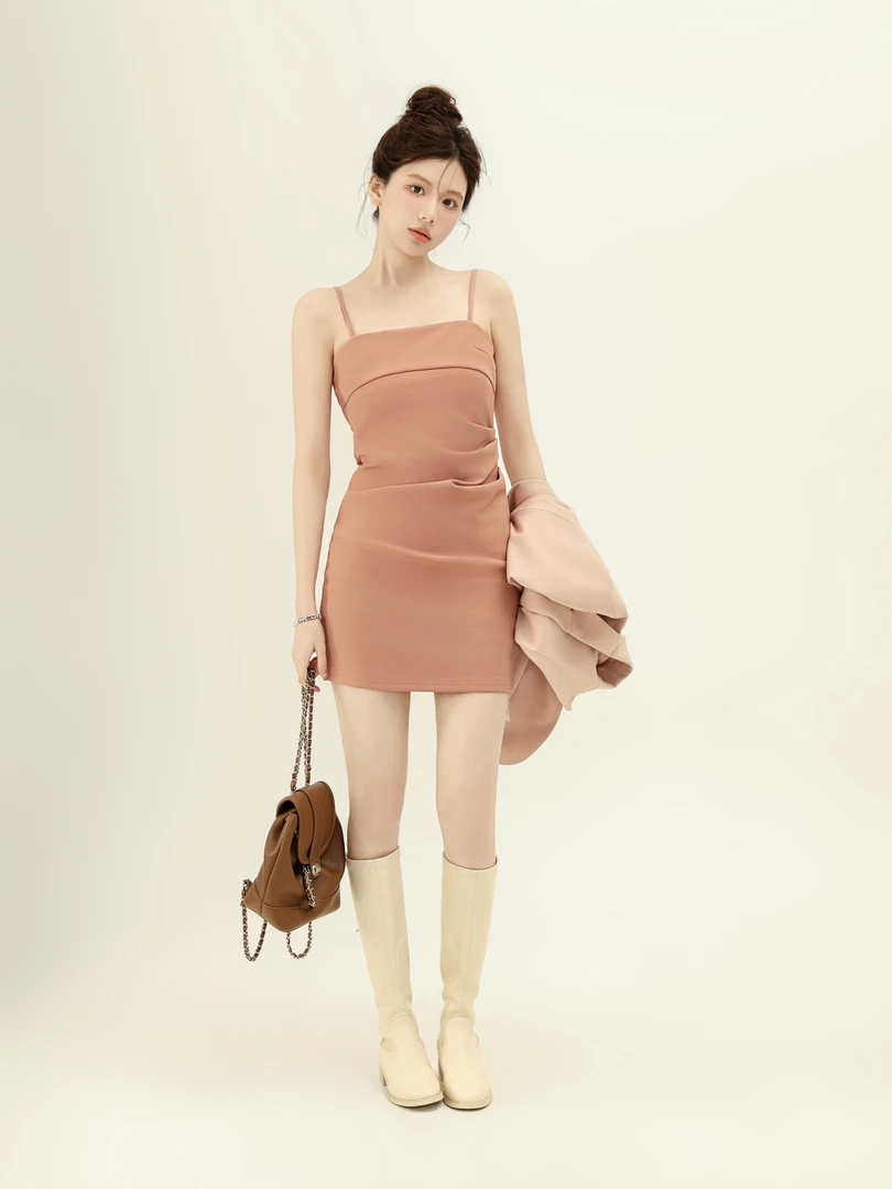 【芝士Cheese】新氧麻豆针织吊带夏季法式百搭时尚设计感小众春夏