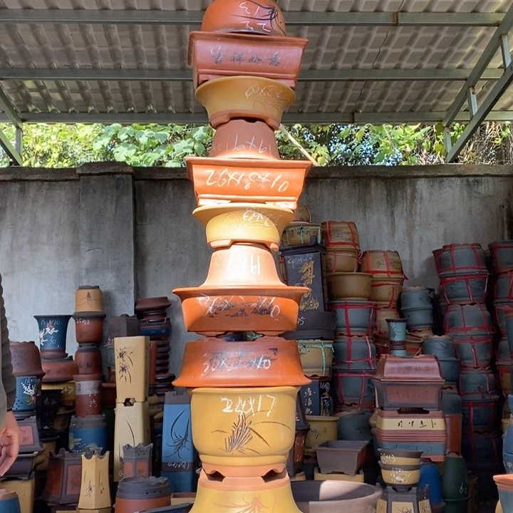 紫砂花盆紫砂花盆