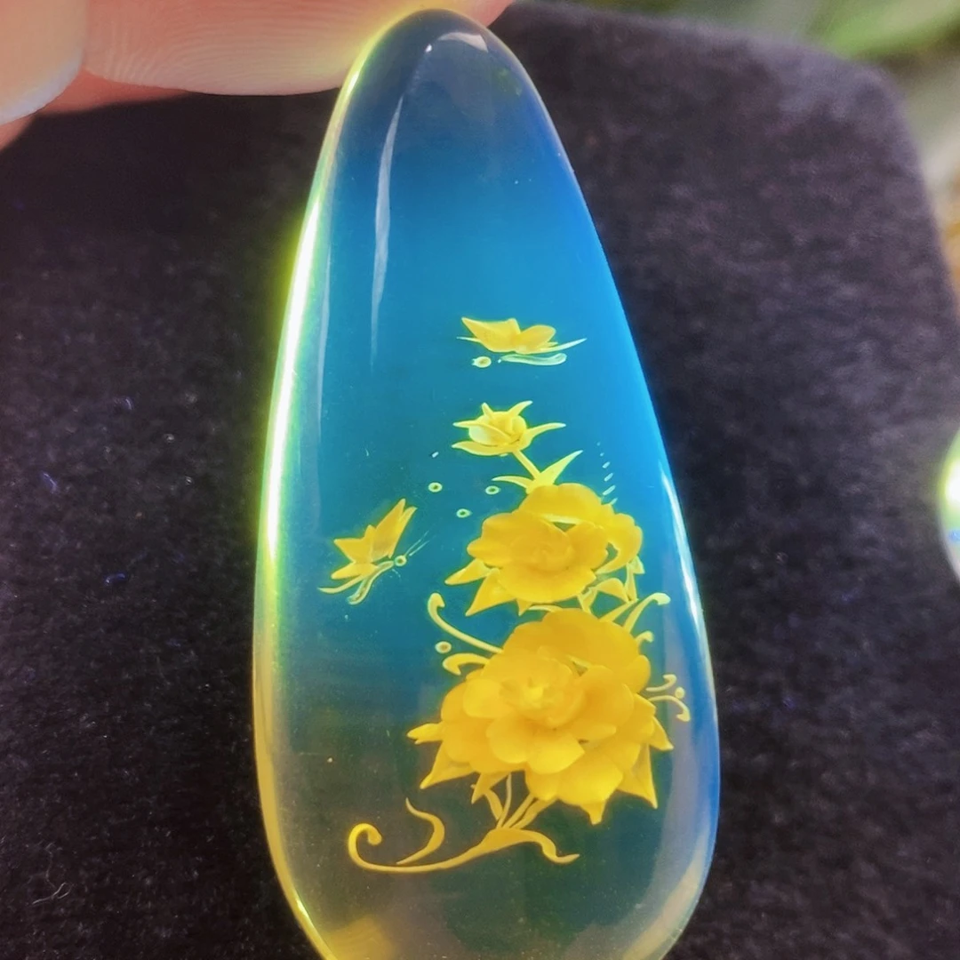 【闪购商品】金珀吊坠(不含链)未镶嵌