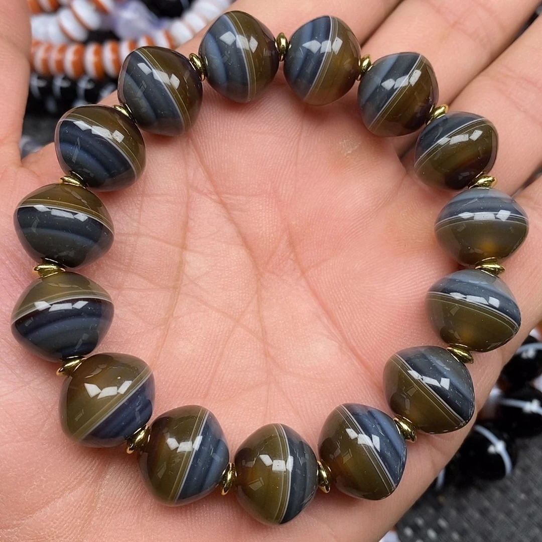 玛瑙/玉髓未镶嵌手链