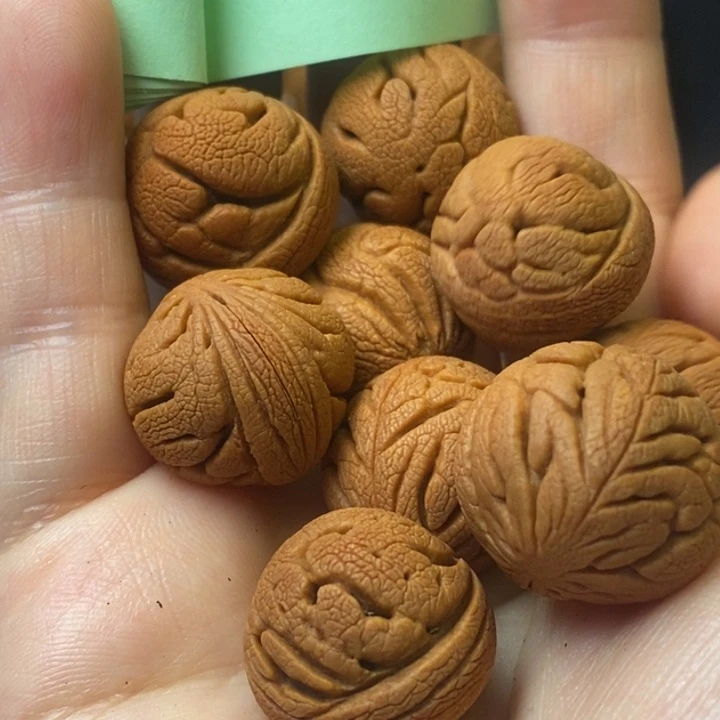 桃核吊坠秦岭山野生桃核