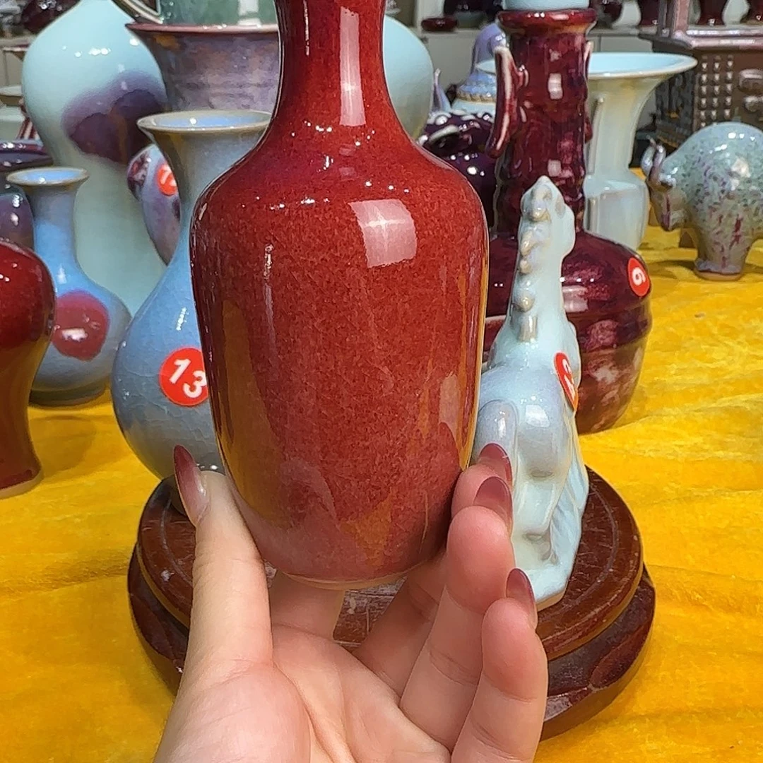 瓷摆件郑家钧窑摆件