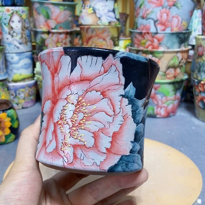 景德镇艺术手绘作品