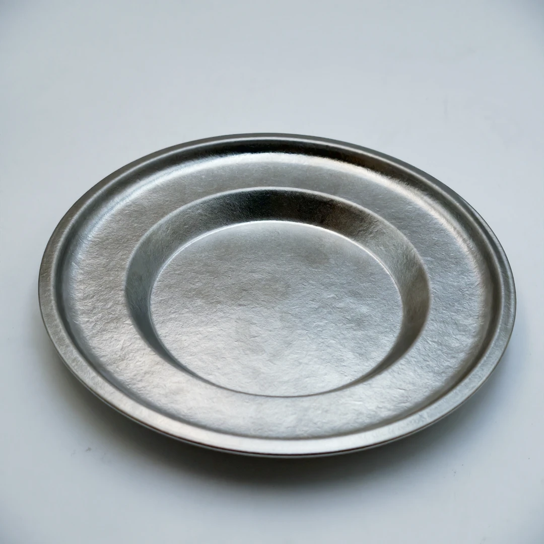 【纯钛菜盘】纯钛钛盘高级精美圆形水果盘茶盘