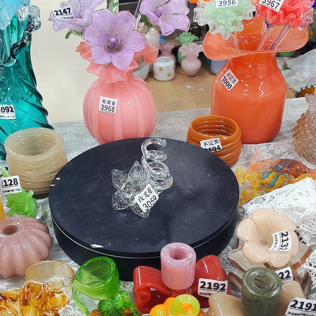 3059夜光花摆件 家悦琉璃工艺品