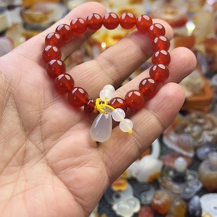 玛瑙/玉髓未镶嵌手链