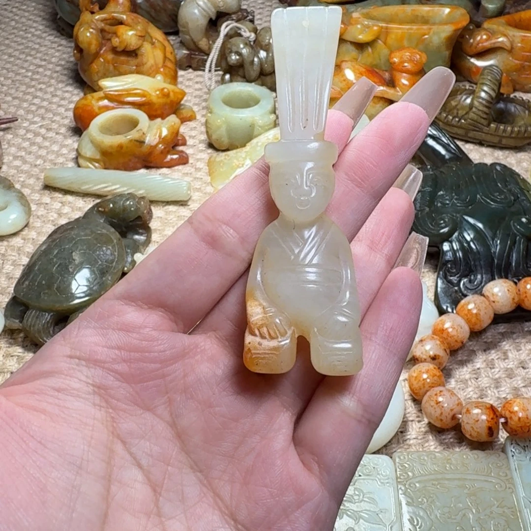 吊坠白玉菩提挂件