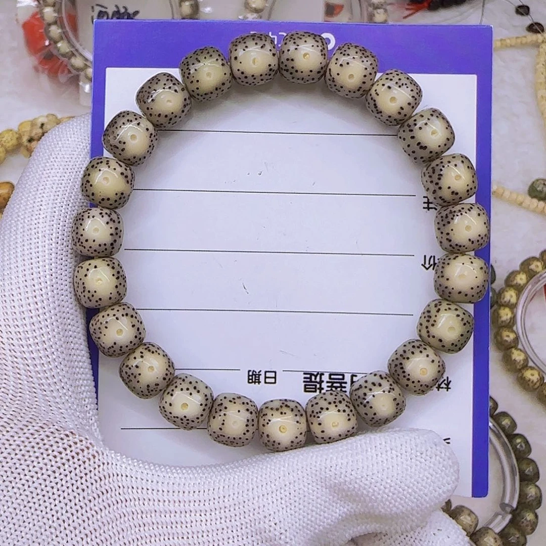 星月菩提手串野*星月菩提灰冰双留白