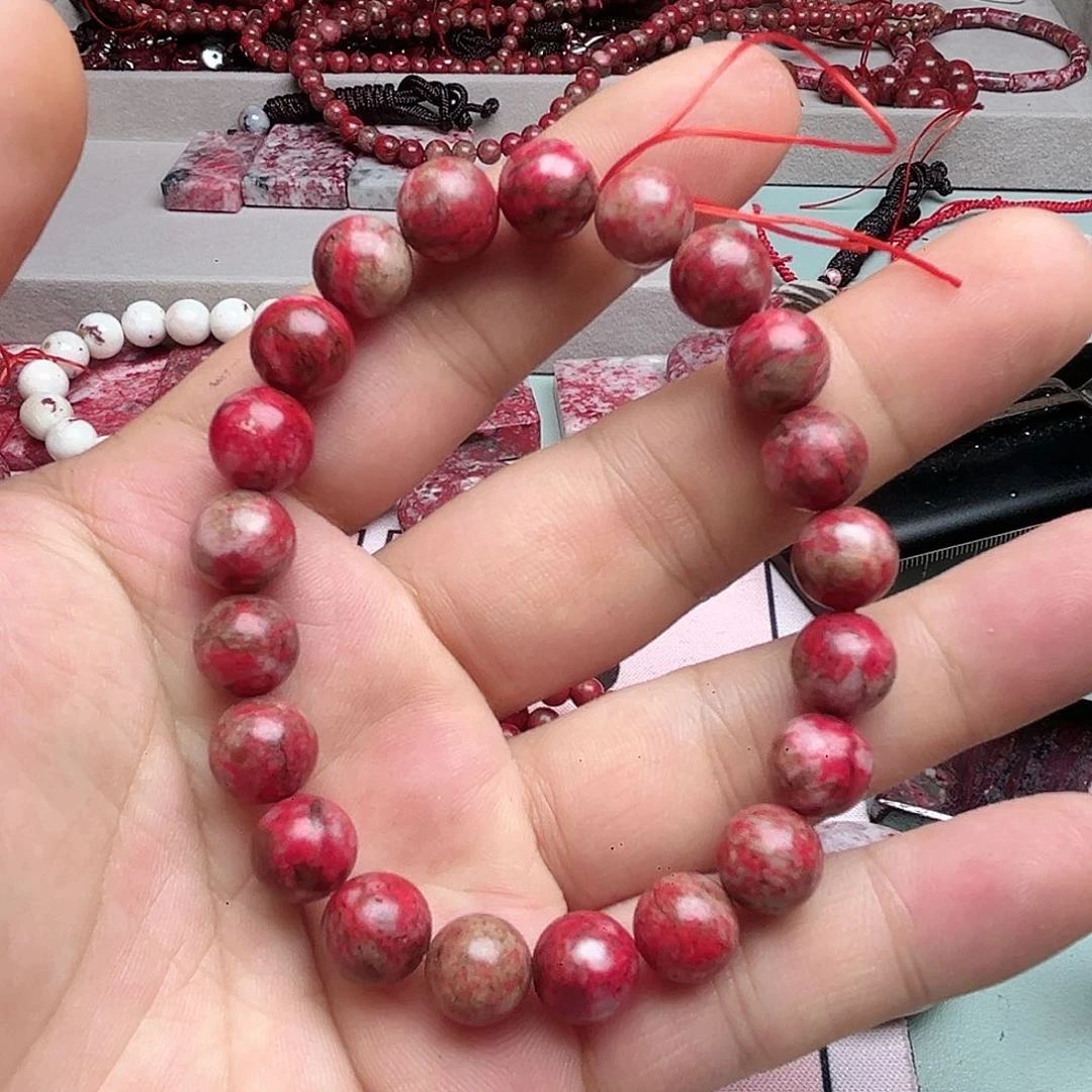 紫砂天然朱砂辰石吊坠王*白