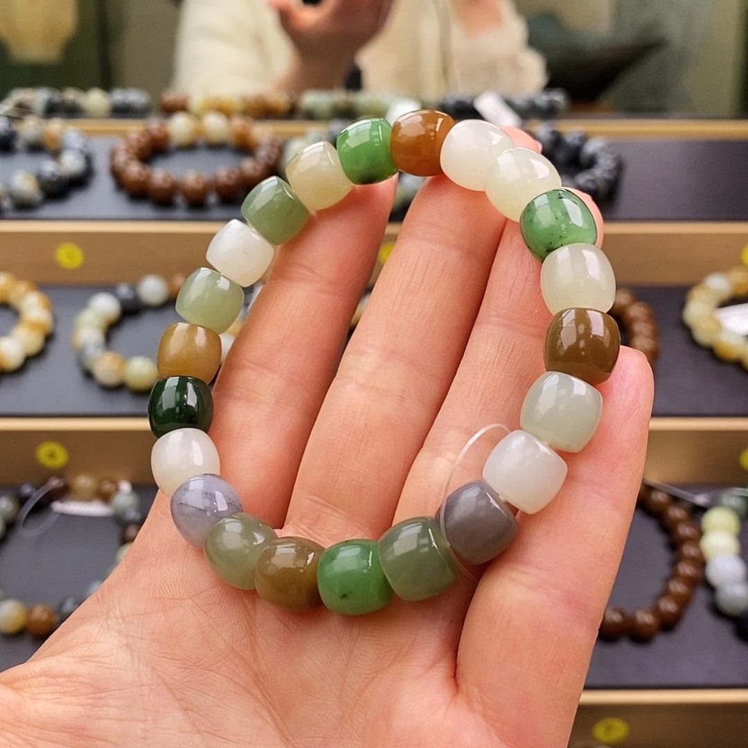 和田玉手链未镶嵌