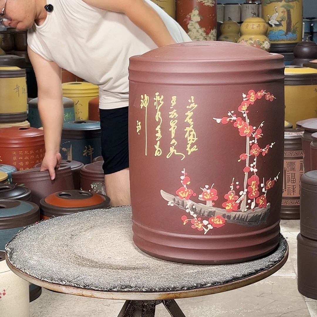 紫砂茶叶罐茶叶罐