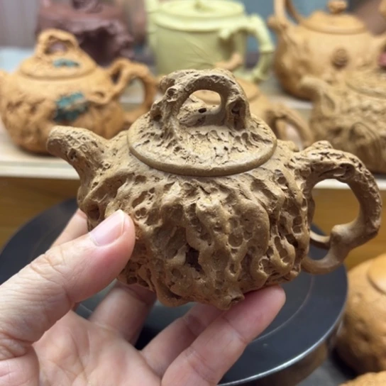紫砂茶壶全手工制作