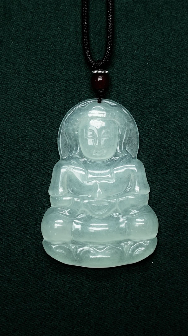 岫玉天青冻观音多样 H19号