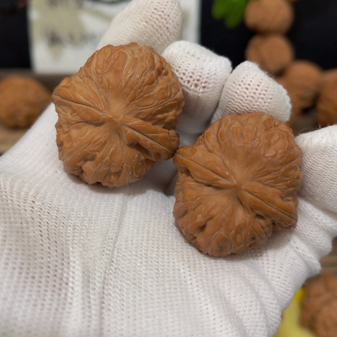 【闪购商品】核桃把件37尺寸平谷元宝