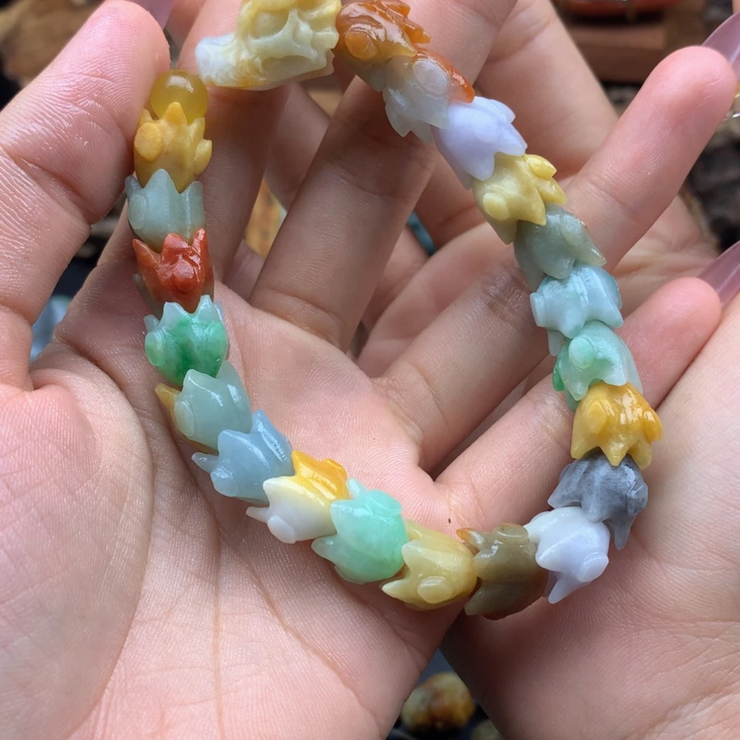 潇***回未镶嵌定制翡翠翡翠