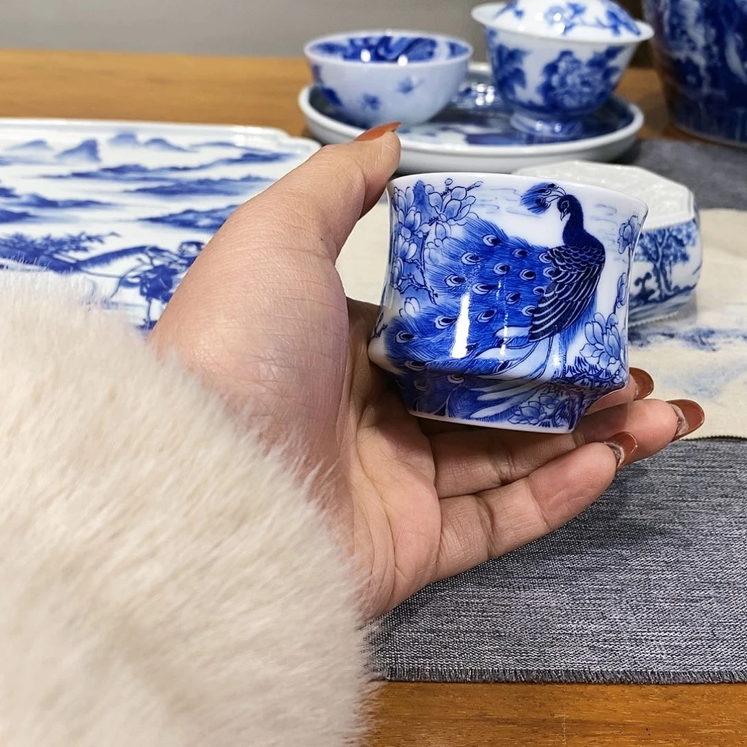 朗谷窑重工青花标杆