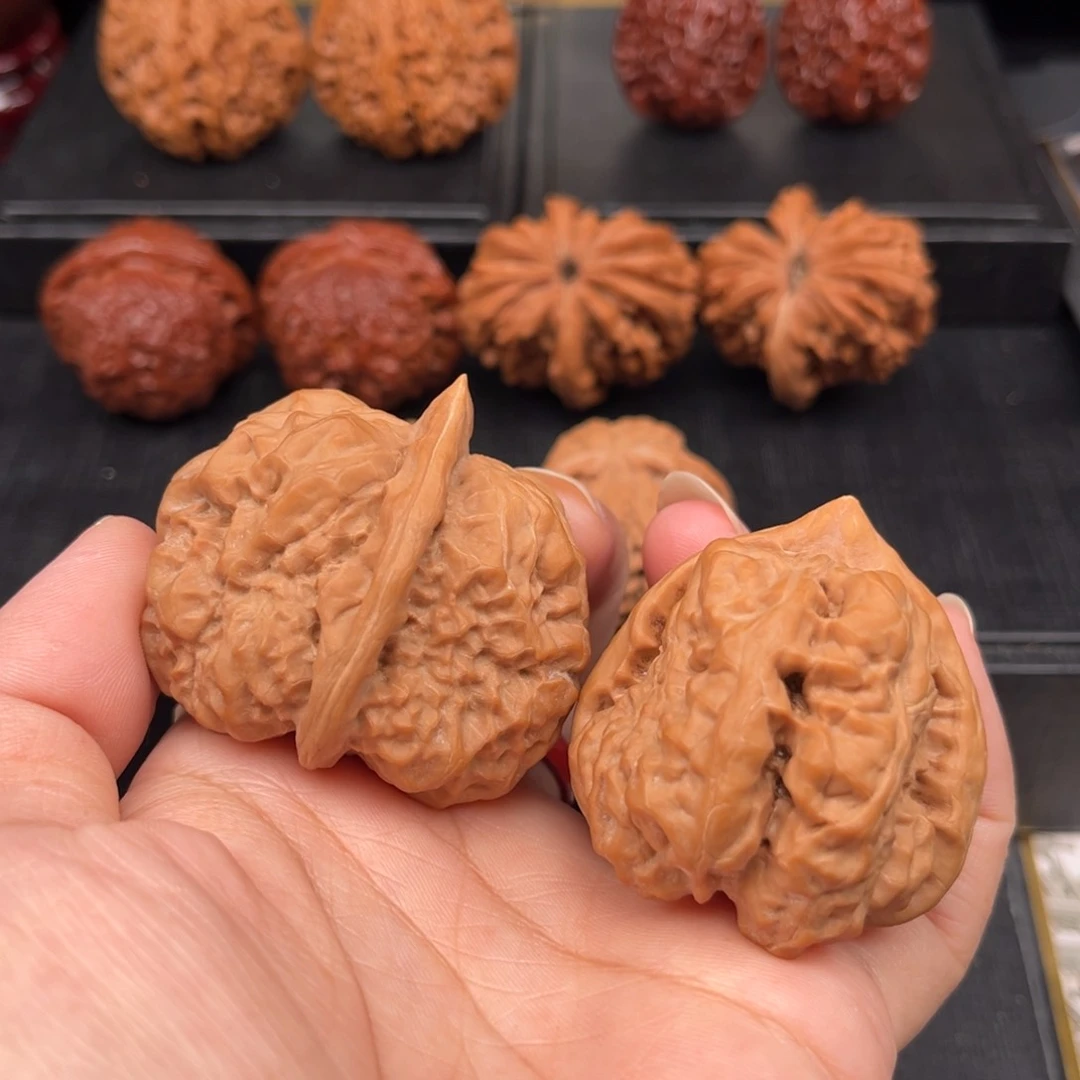 【闪购商品】吊坠文玩核桃蛤蟆头高桩