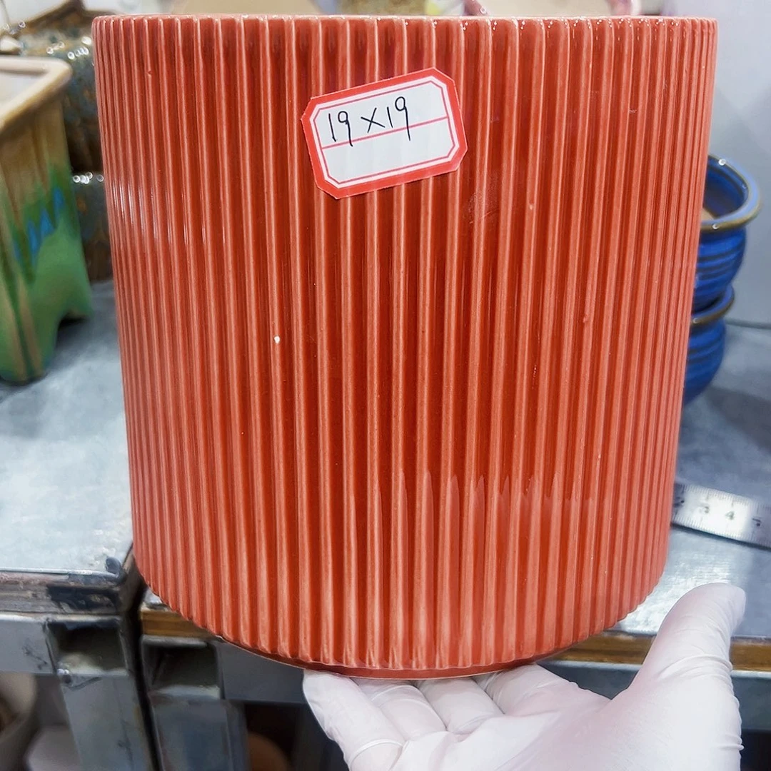 有孔，外贸尾单陶瓷花盆凑单10米包邮