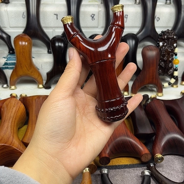 木紫檀快压竹节70➕皮筋10条。