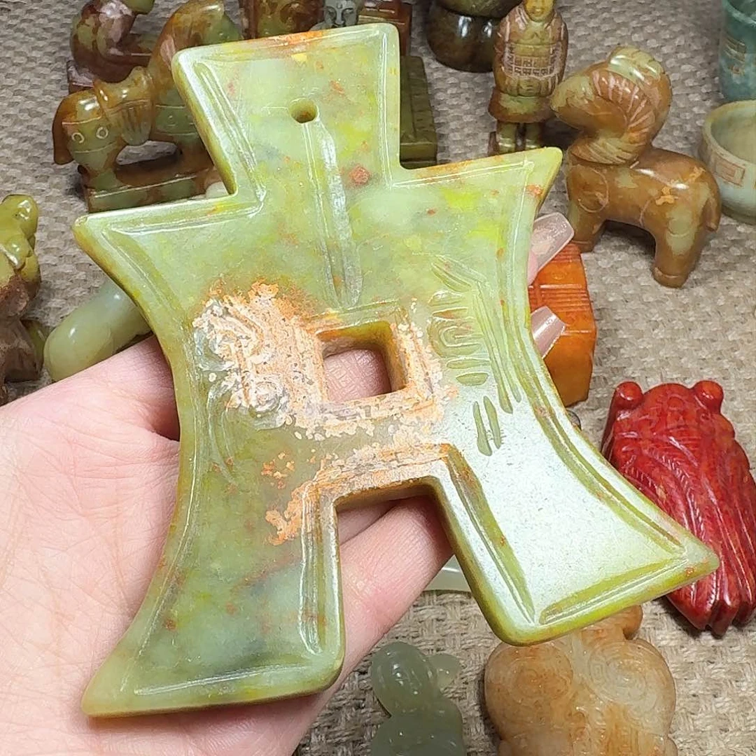 白玉菩提吊坠挂件